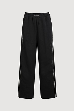 Side Lace Trimming Pants