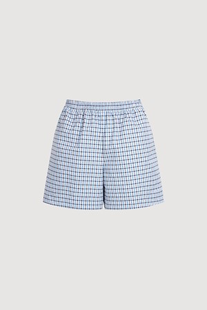 Check Banding Shorts