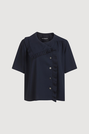 Pleated Shrring Blouse