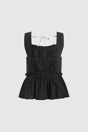 Tiered Sleelvess Top