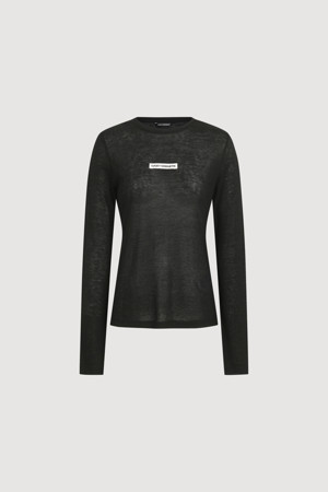 Logo Patch Long Sleeve T-Shirt