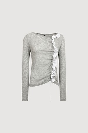 Ruffle T-shirt