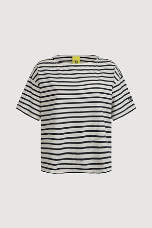 Stripe Short Sleeve T-Shirt (ivory)