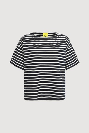 Stripe Short Sleeve T-Shirt (navy)