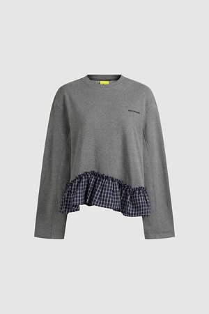 Frill Long Sleeve T-shirt