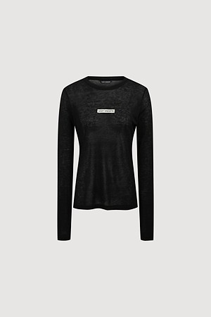 Patch Point Long Sleeve T-shirt