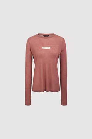 Patch Point Long Sleeve T-shirt