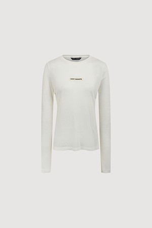 Patch Point Long Sleeve T-shirt