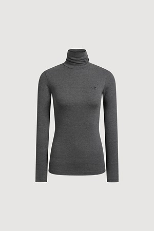 Turtle Neck Long Sleeve T-shirt
