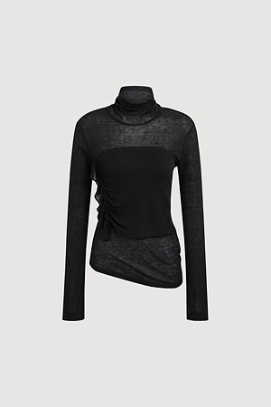 Frill Layered Long Sleeve T-shirt