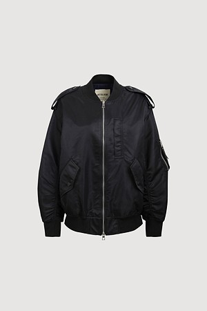 Nylon Bomber Jumper