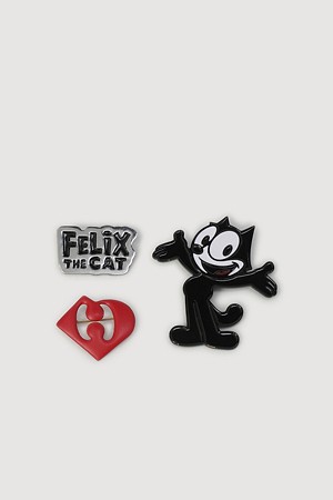 [FELIX X LUCKY CHOUETTE] Felix Brooch Set (multi color)