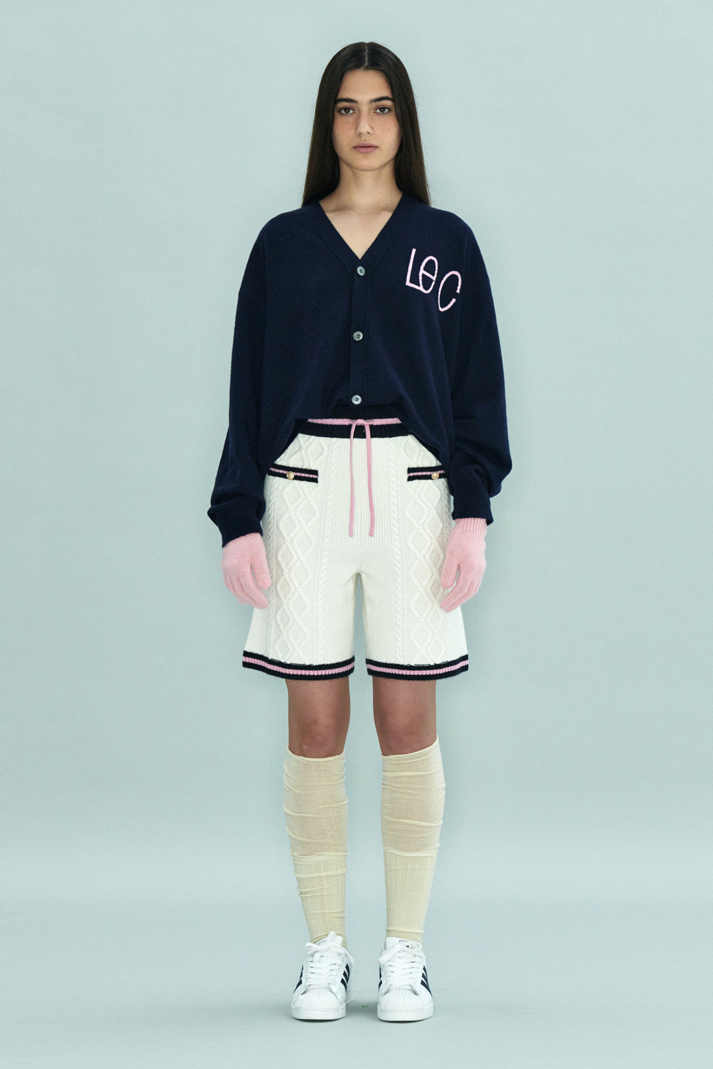 LE CASHMERE - 가디건 - LE C Cardigan