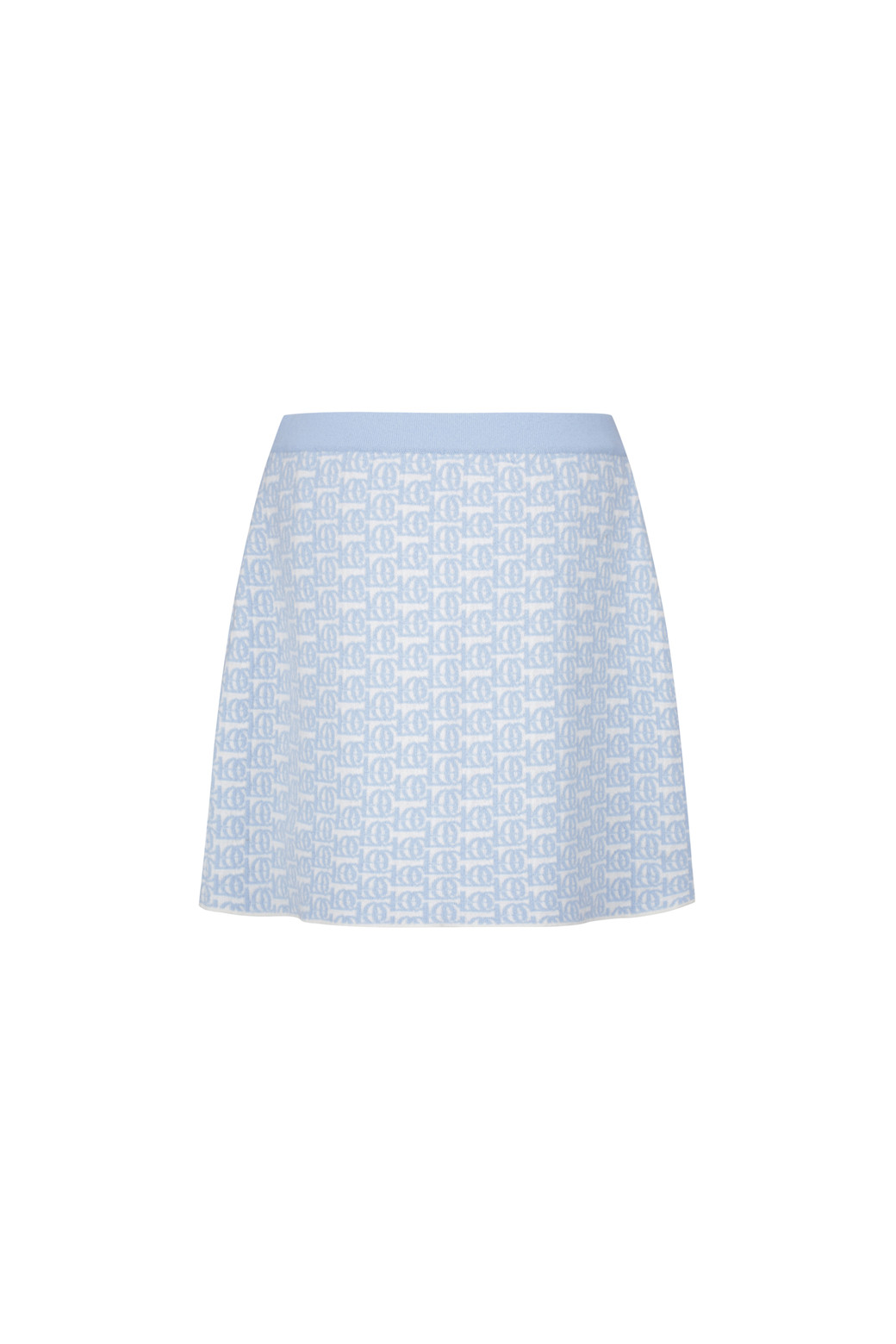 LE CASHMERE - 미니스커트 - Logo Jacquard Skirt