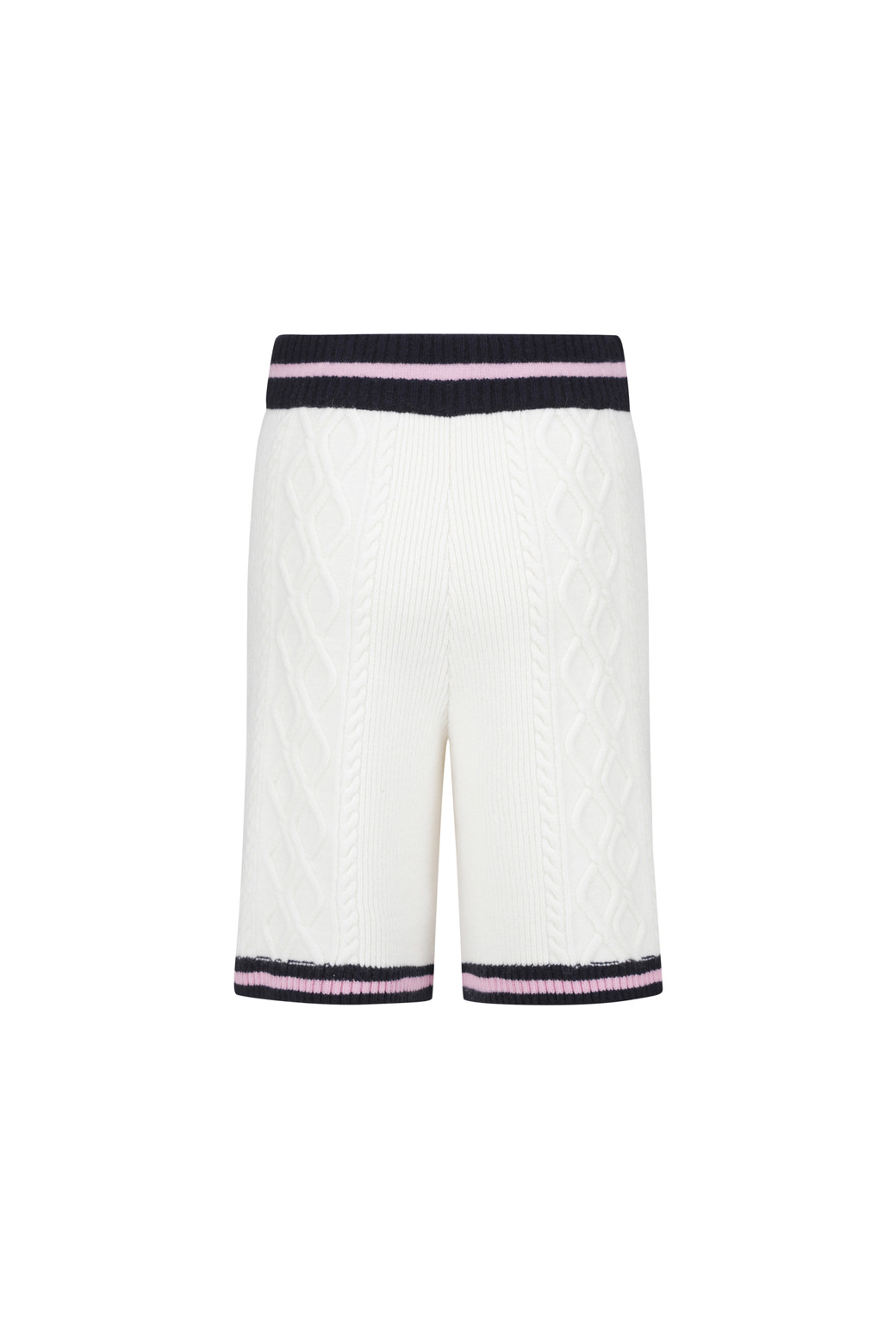 LE CASHMERE - 쇼트팬츠 - Cable Shorts