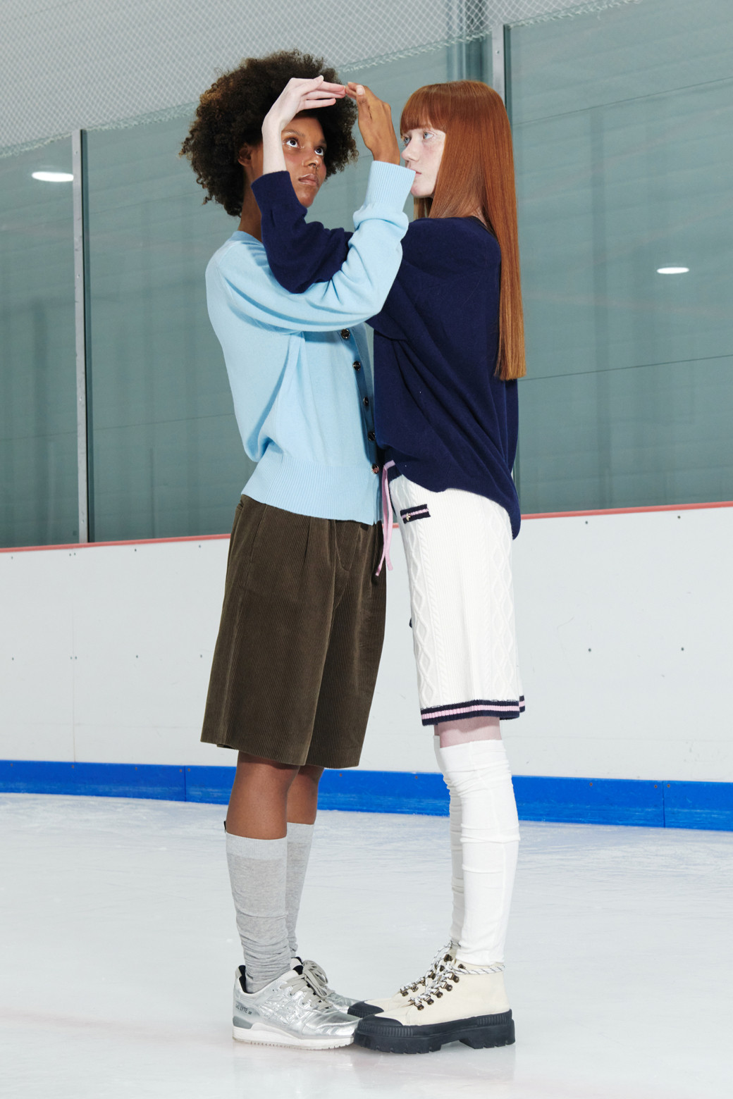 LE CASHMERE - 쇼트팬츠 - Cable Shorts