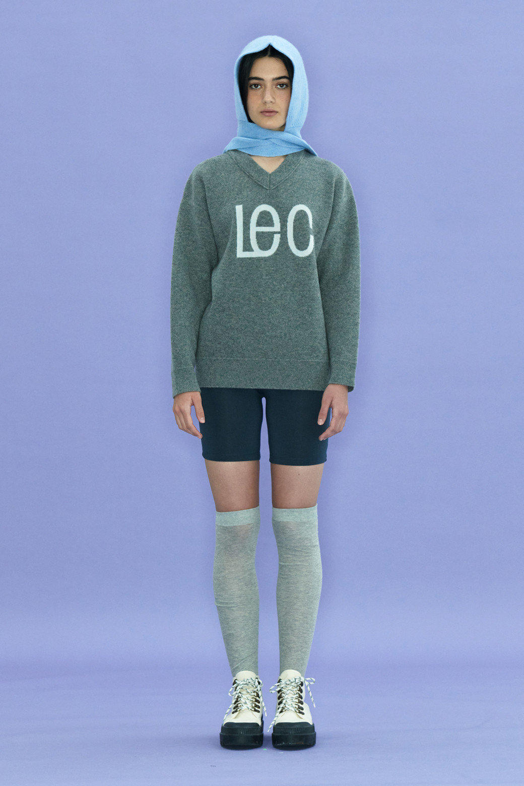 LE CASHMERE - 스웨터 - LE C V-neck Sweater