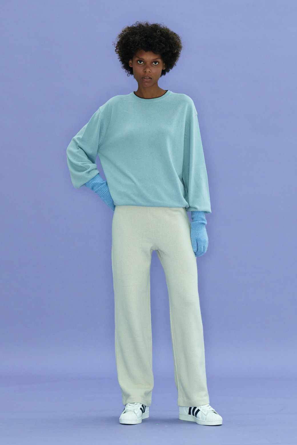 LE CASHMERE - 스웨터 - Circle Oversized Sweater