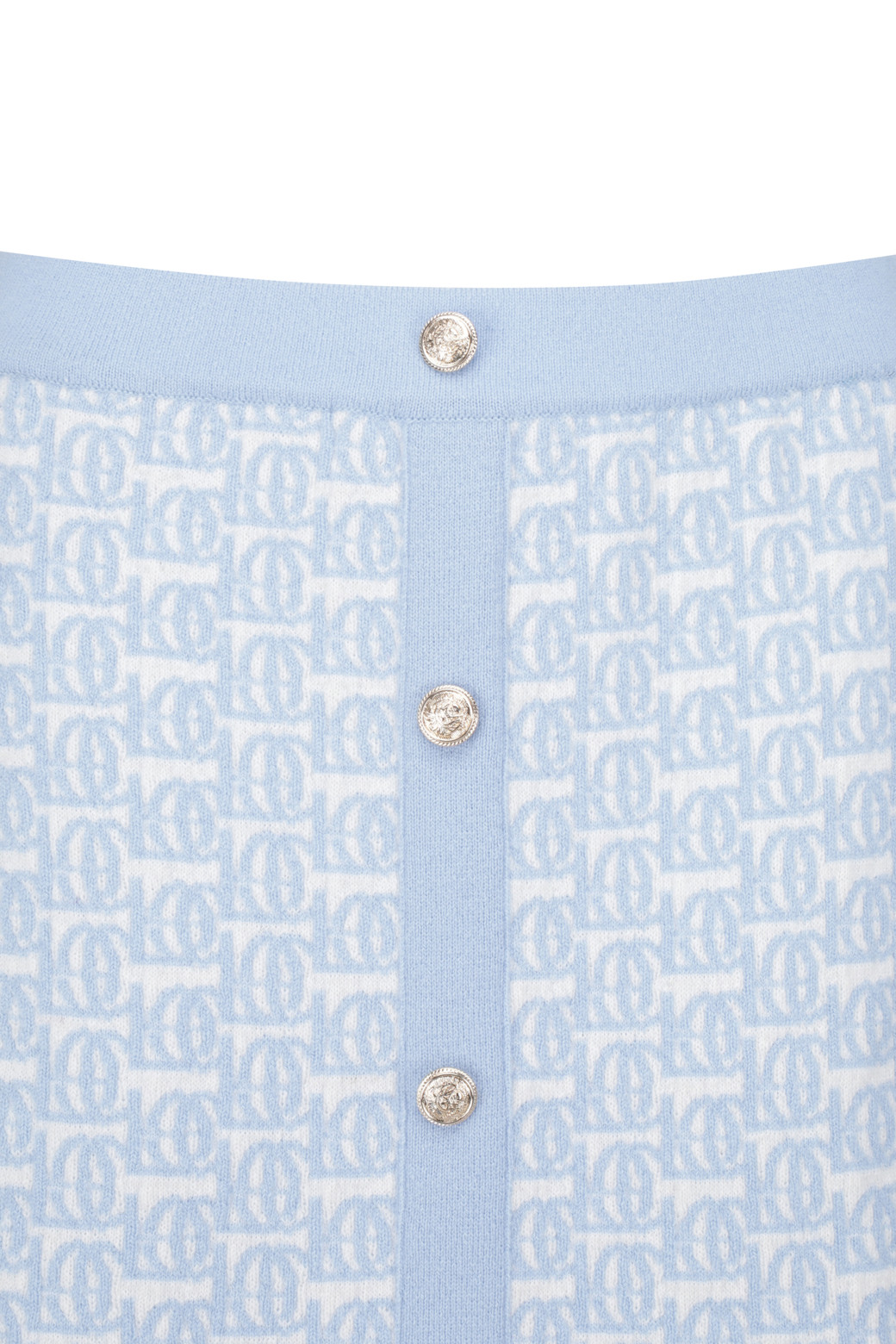 LE CASHMERE - 미니스커트 - Logo Jacquard Skirt