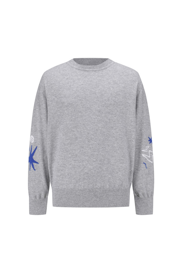 LE CASHMERE - 스웨터 - Schmere Pattern Sweater 