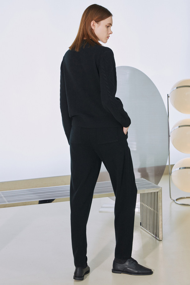 LE CASHMERE - 롱/미디팬츠 - CASHMERE BASIC PANTS