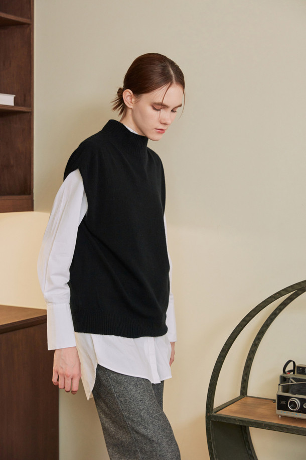 LE CASHMERE - 베스트 - WOMAN HALF VEST