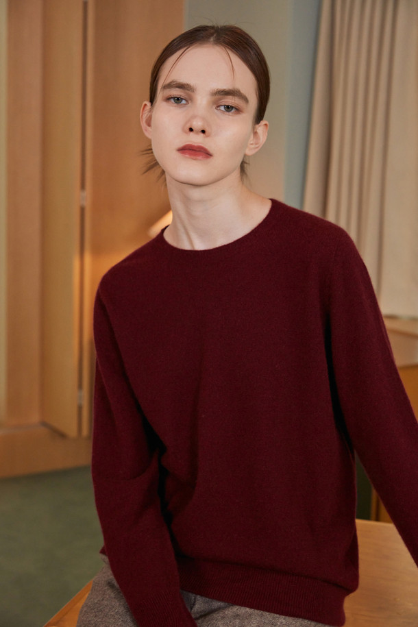 LE CASHMERE - 스웨터 - BASIC ROUND PULLOVER