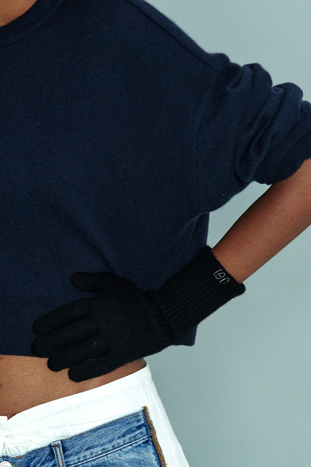 LE CASHMERE - 장갑 - Ribbed Gloves