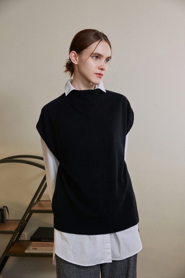 LE CASHMERE - 베스트 - WOMAN HALF VEST