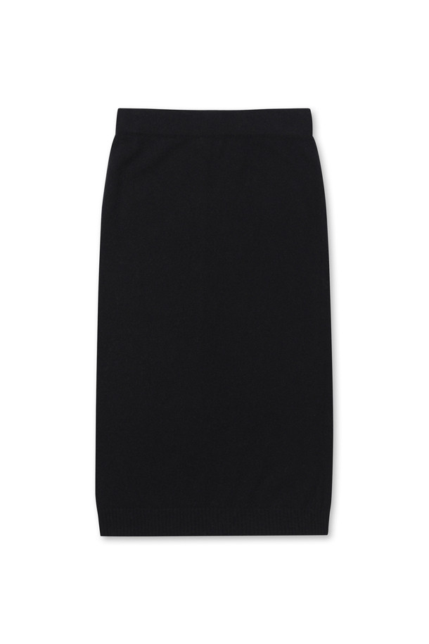 LE CASHMERE - 미디스커트 - CASHMERE BASIC SKIRT