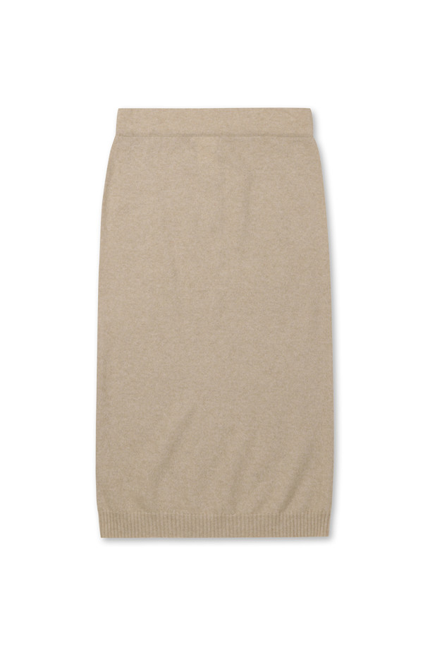 LE CASHMERE - 미디스커트 - CASHMERE BASIC SKIRT