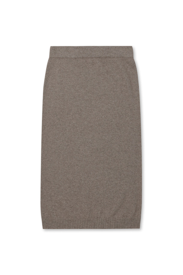 LE CASHMERE - 미디스커트 - CASHMERE BASIC SKIRT