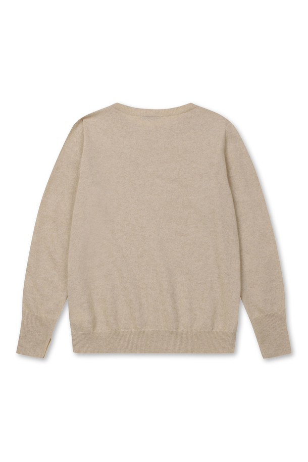 LE CASHMERE - 스웨터 - WOMAN ROUND PULLOVER