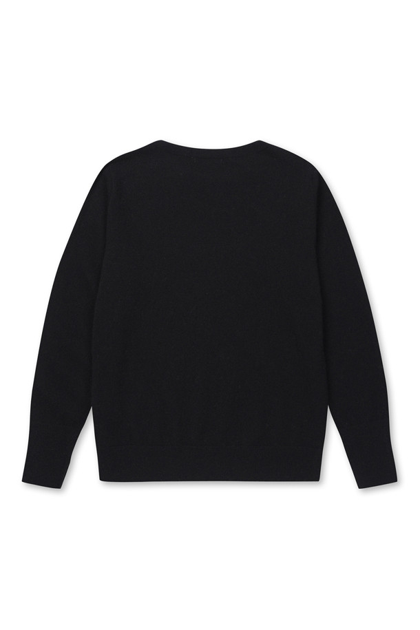 LE CASHMERE - 스웨터 - WOMAN ROUND PULLOVER