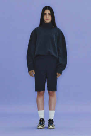 Cut-out Turtleneck