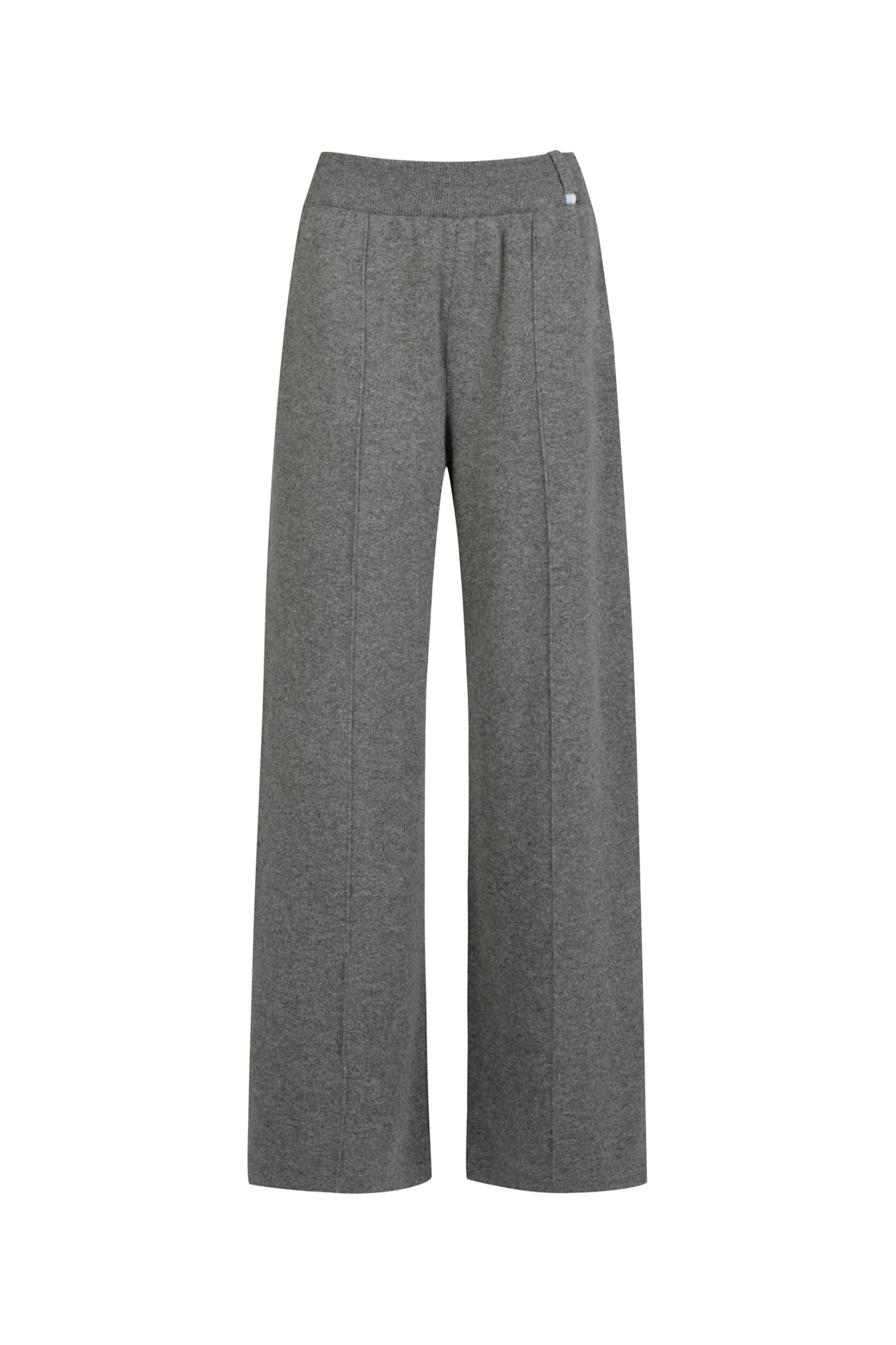 LE CASHMERE - 롱/미디팬츠 - Wide Pants (Gray)
