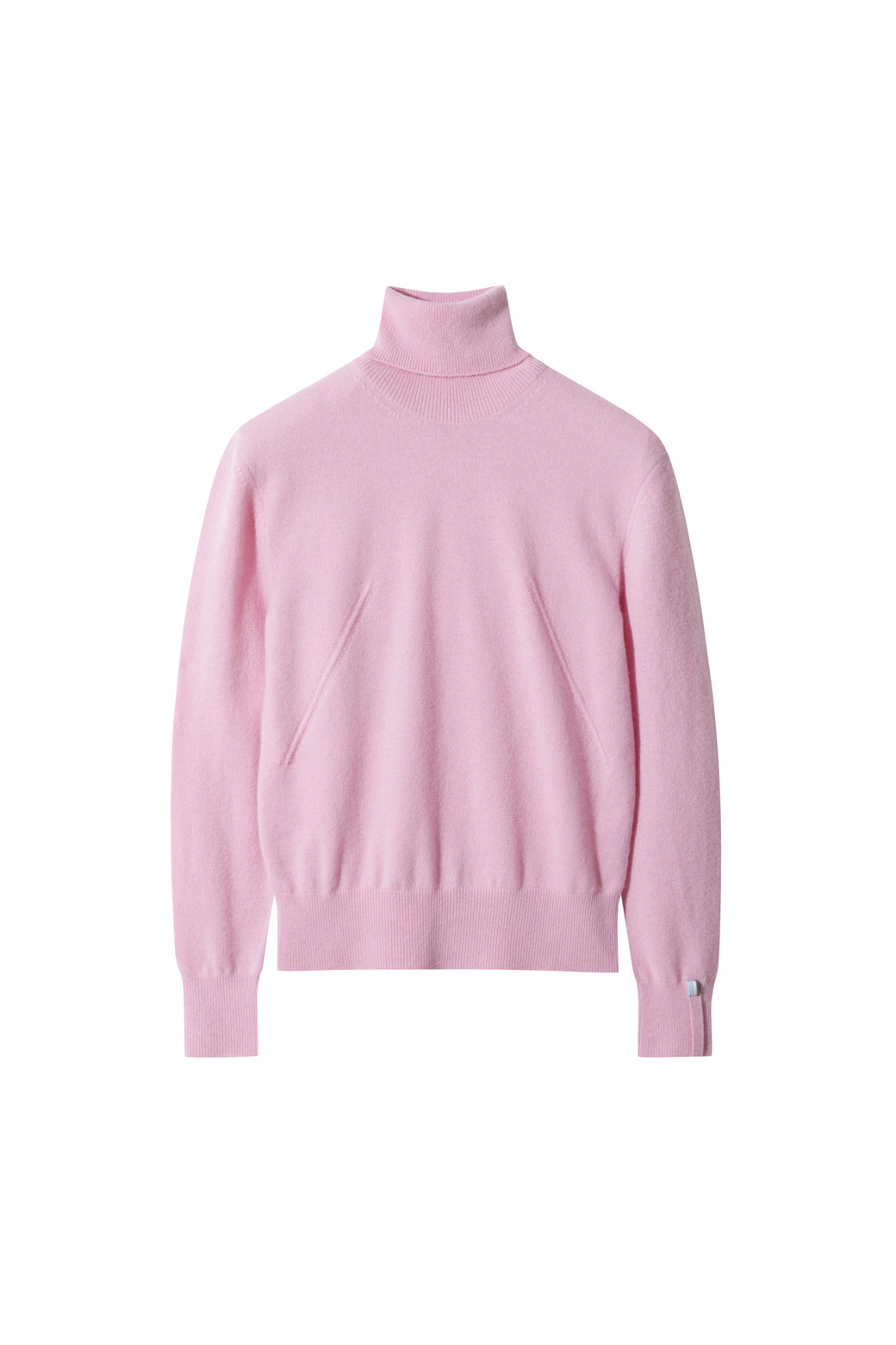 LE CASHMERE - 스웨터 - Essential High Neck Sweater (Pink)