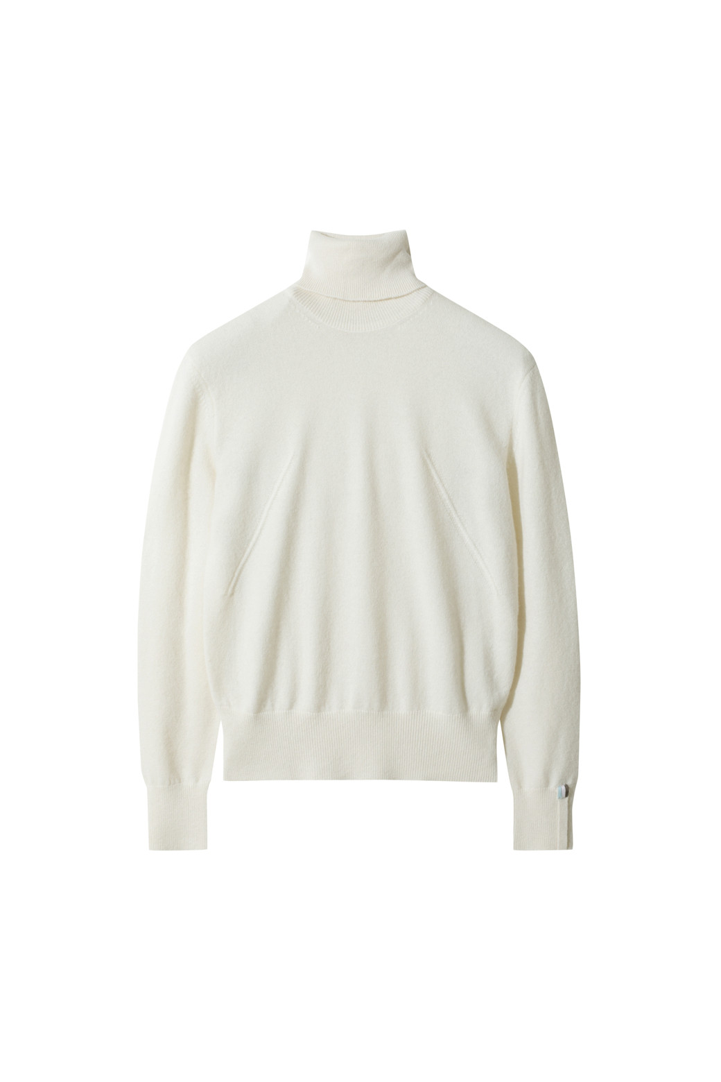 LE CASHMERE - 스웨터 - Essential High Neck Sweater (White)