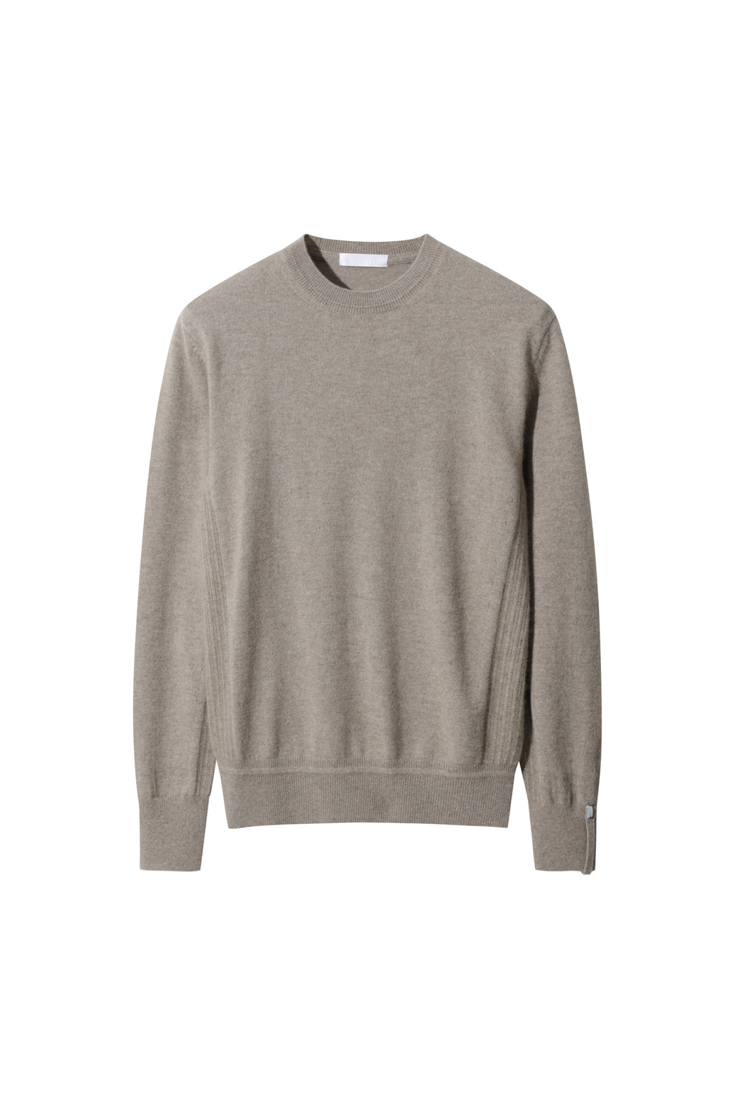 LE CASHMERE - 스웨터 - Men Essential Crew Sweater (Beige)