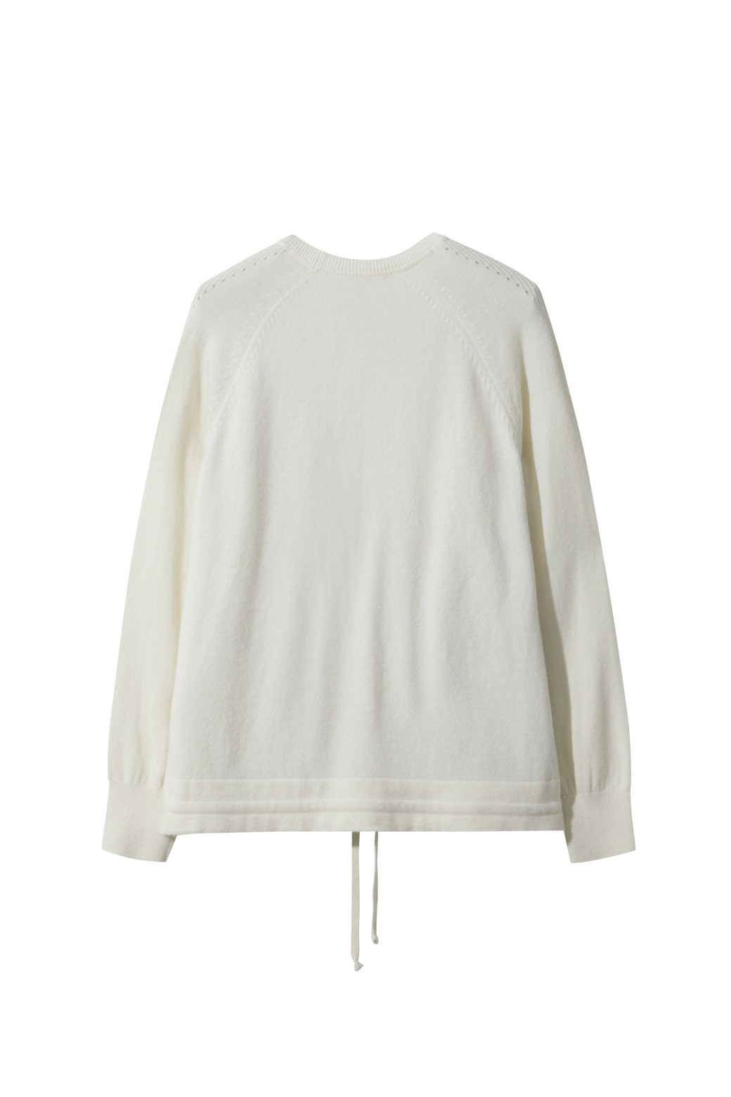 LE CASHMERE - 스웨터 - String Sweater (White)
