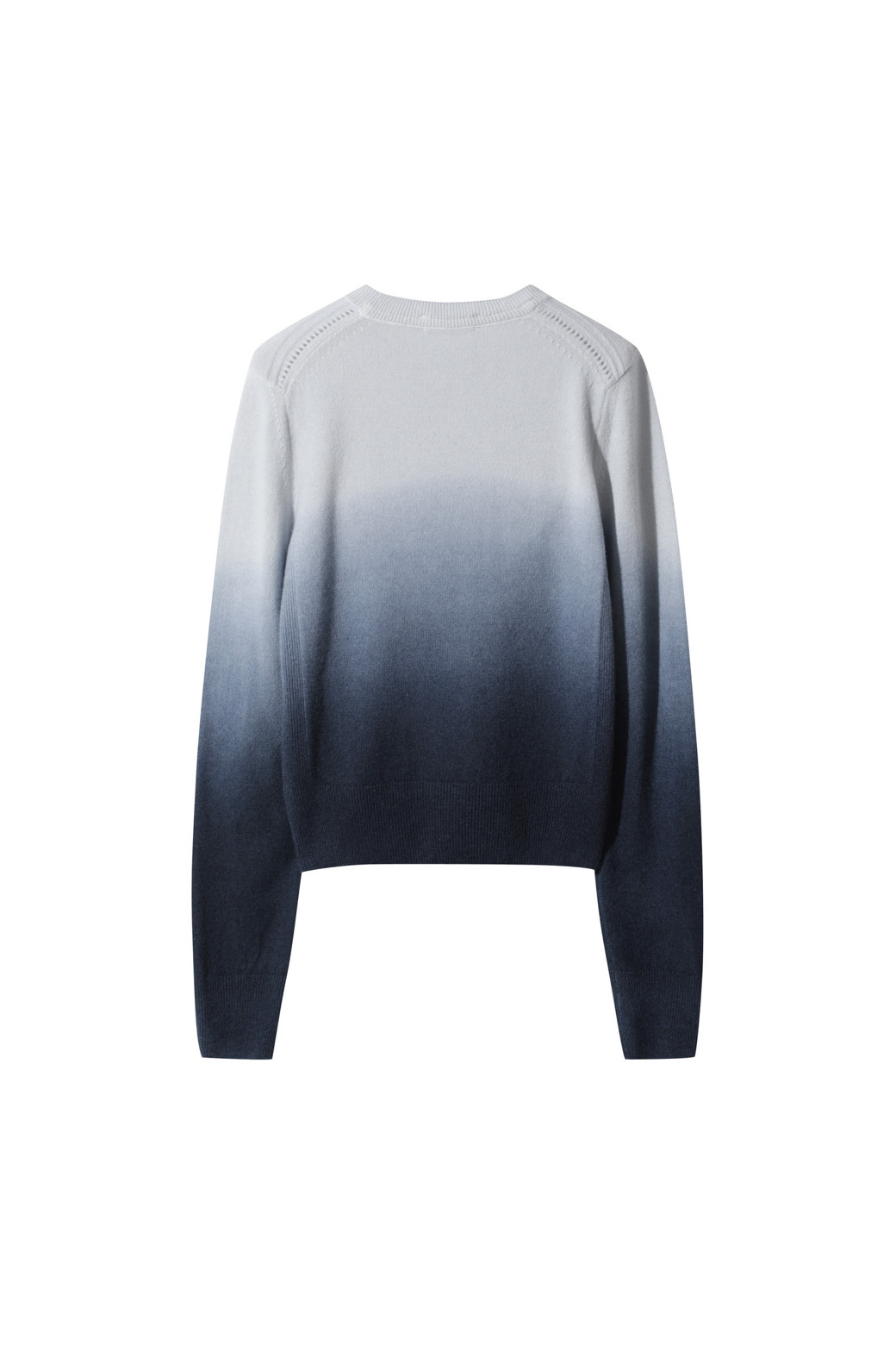 LE CASHMERE - 스웨터 - Soft Gradation Sweater (Navy)