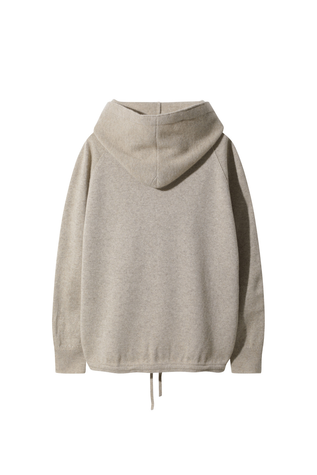 LE CASHMERE - 스웨터 - Reglan Hoodie Sweater (Oatmeal)