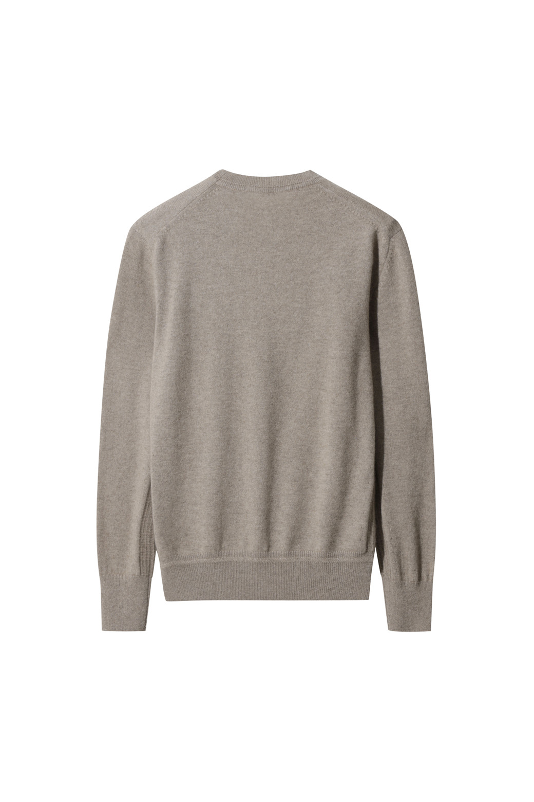 LE CASHMERE - 스웨터 - Men Essential Crew Sweater (Beige)