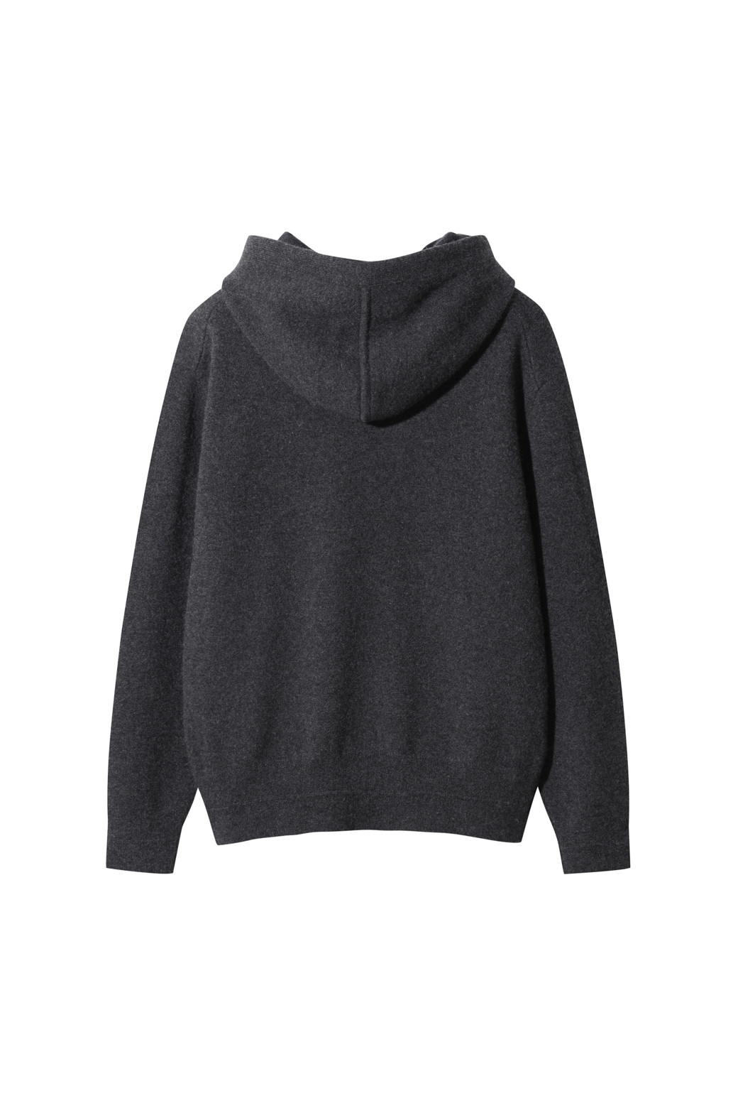 LE CASHMERE - 스웨터 - Men Hoodie Sweater (Charcoal)