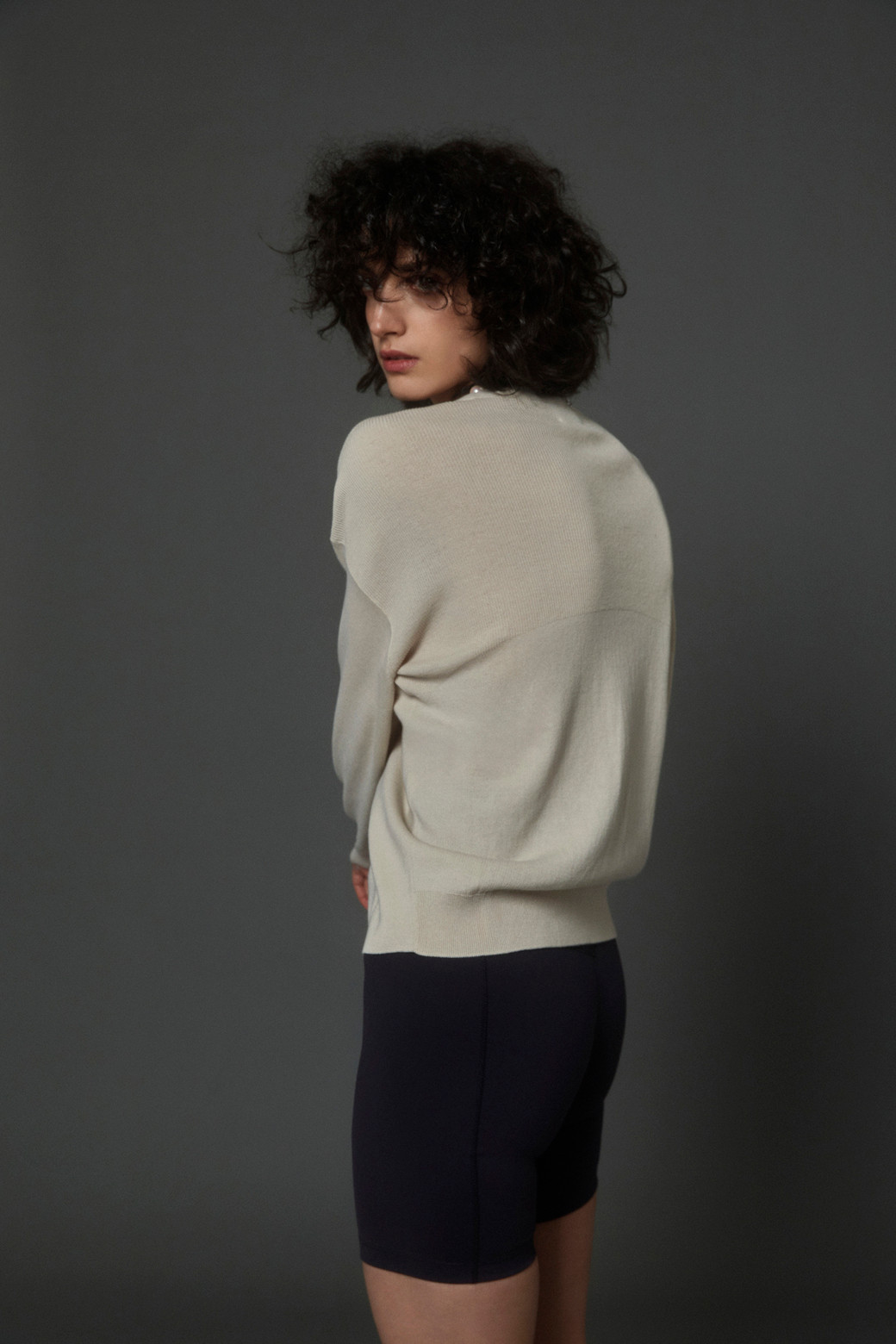 LE CASHMERE - 니트/가디건 - Sheer Long Sleeve