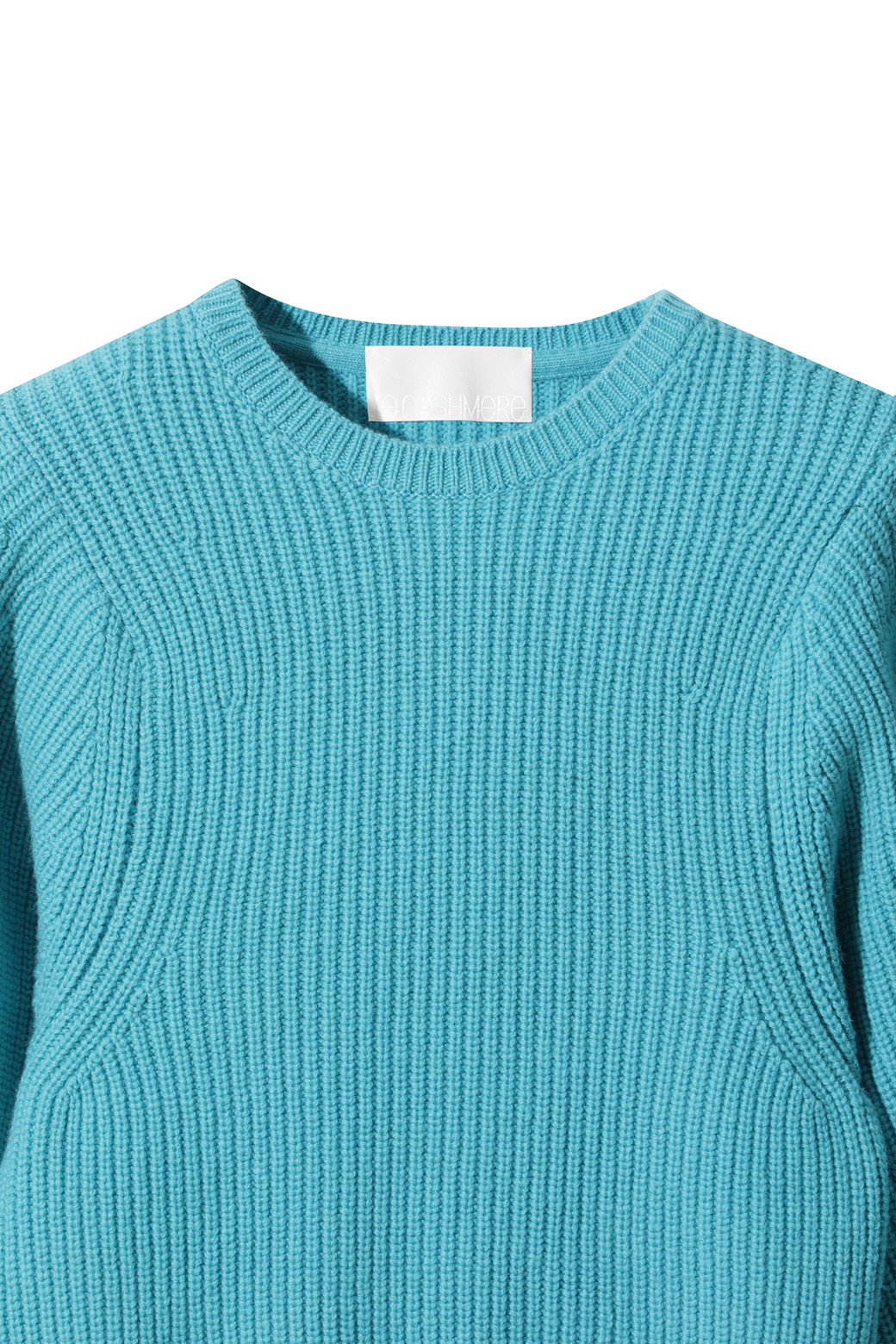 LE CASHMERE - 스웨터 - Volume Sleeve Sweater (Blue)