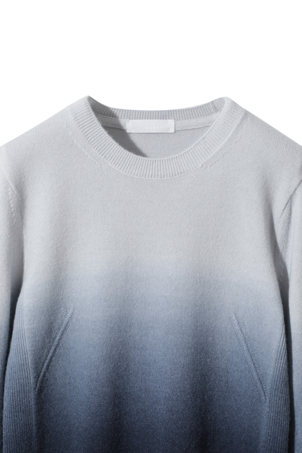 LE CASHMERE - 스웨터 - Soft Gradation Sweater (Navy)