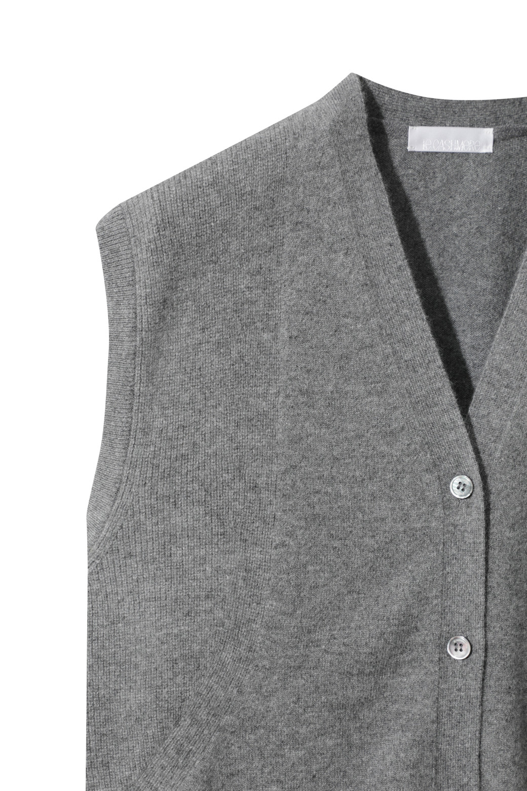 LE CASHMERE - 베스트 - String Vest (Gray)