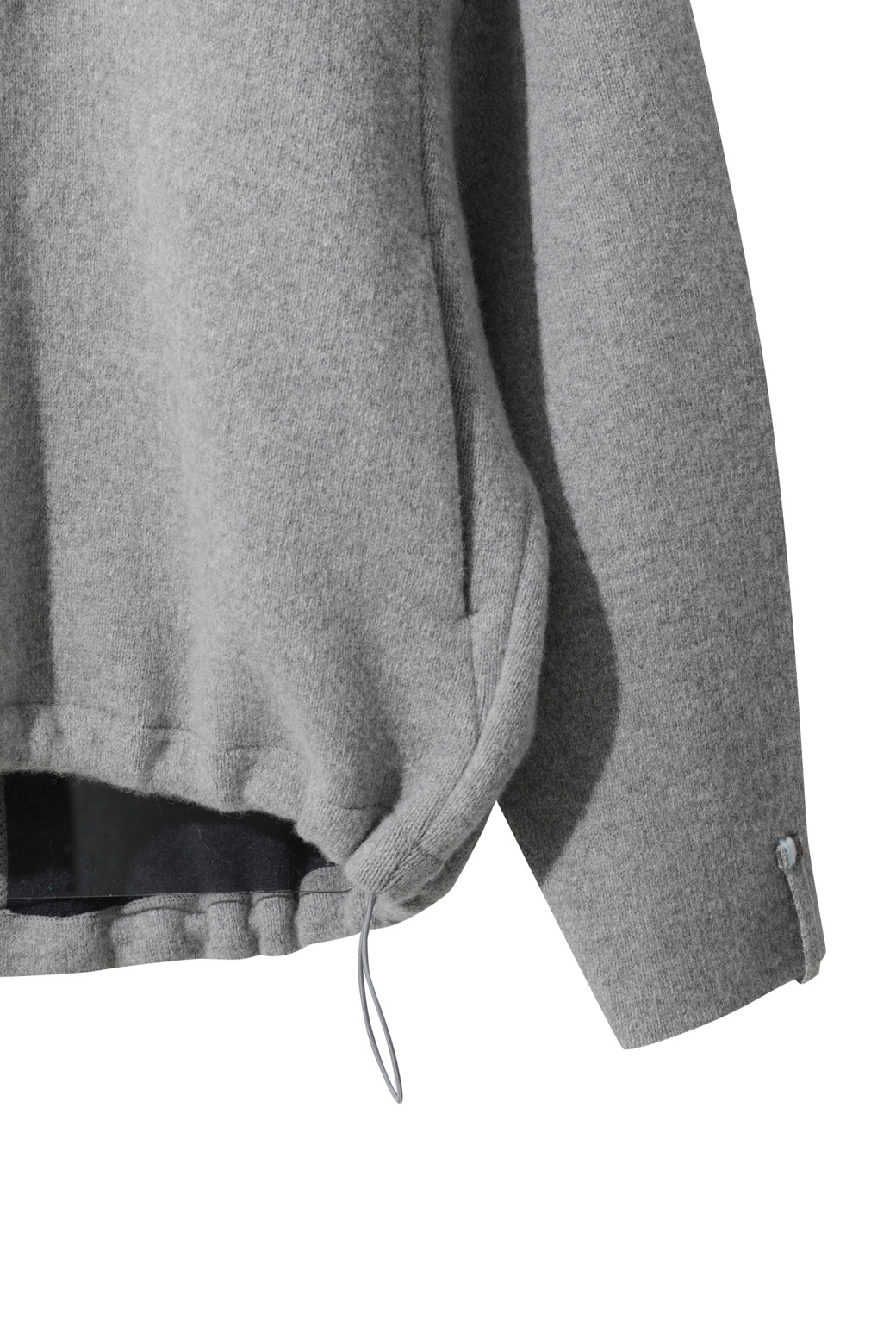 LE CASHMERE - 자켓 - Double Hoodie Jacket (Light Gray)