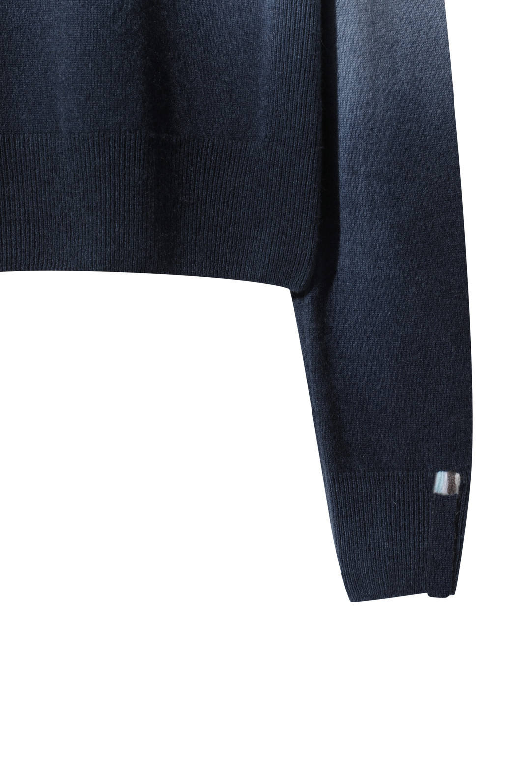 LE CASHMERE - 스웨터 - Soft Gradation Sweater (Navy)